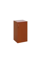 N 2 - 4D kancelářská skříň, 1-dveřová, pravá, 750x400x400, třešeň šumavská